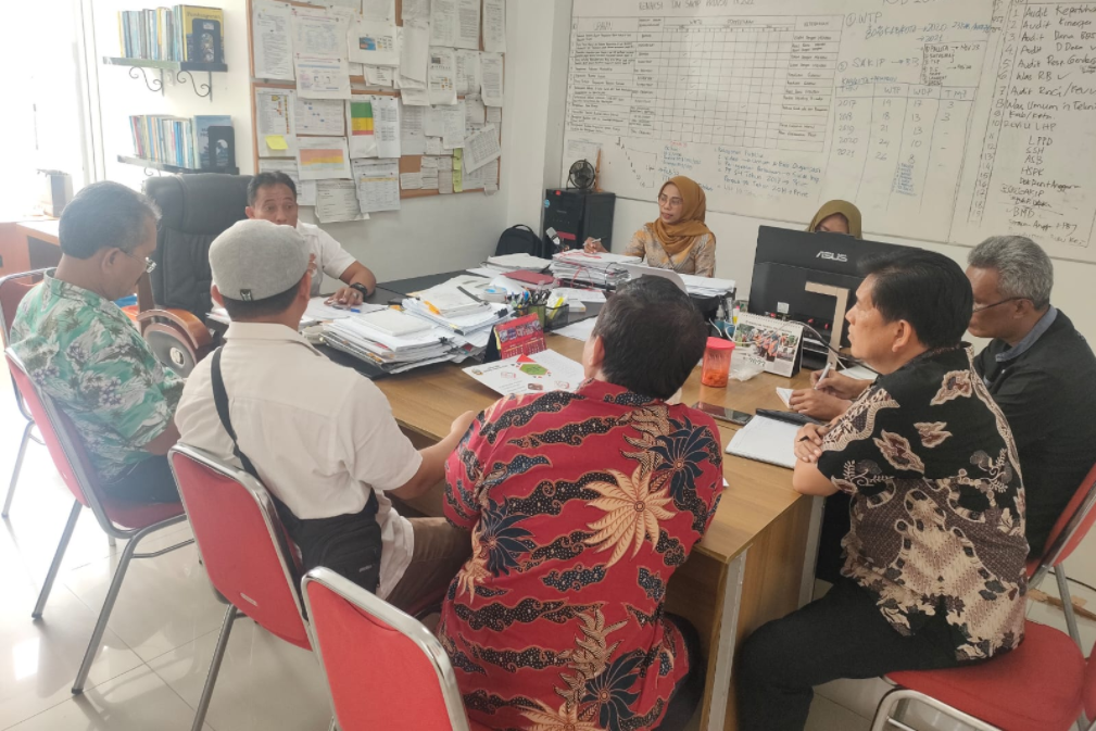 Audiensi dengan Inspektorat